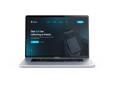 PayPal™ ➝ Practice Landing Page paypal web design