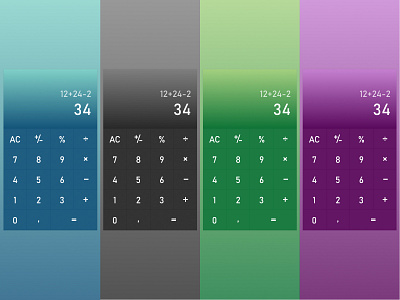 004 - Calculator calculator dailyui dailyui 004 ui ux