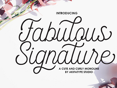 Fabulous Signature