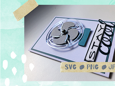 Vintage Fan SVG Design cricut file cut file decal design design drawing illustration png svg svg icons