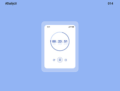 Daily UI #014 - Countdown Timer app dailyui dailyui014 dailyuichallenge design figmadesign ui