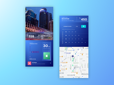 MRT Public Transit App app branding design mobile ui ux