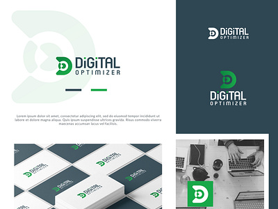 Digital Optimizer Logo by Sadia_Art_Studio on Dribbble