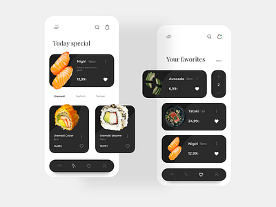 Sushi Restaurant App