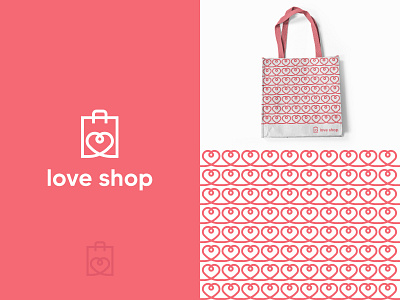 Heart + Shopping Bag