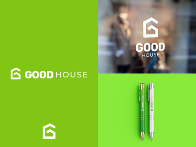 G + House Logo Design