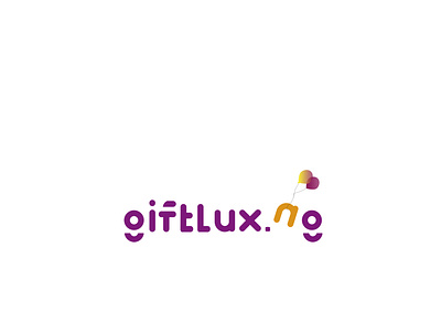 Logo design for giftlux.ng branding design flat identity branding identity design logo logo design logodesign logotype orange logo purple simple vector