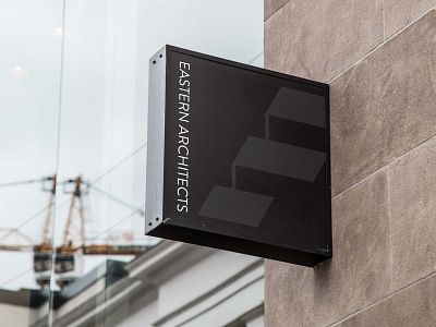 Eastern Architects architect architecture brand branding client design firm graphic logo mark work