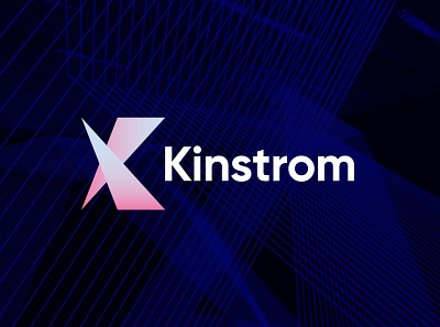 Kinstrom Event Lighting brand branding client concept custom design graphic logo mark work