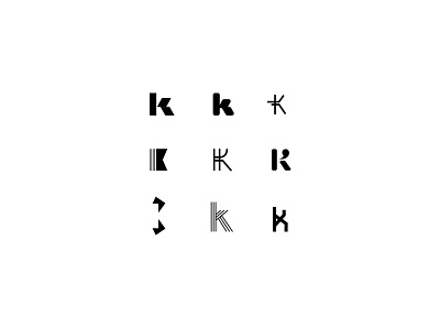 Ks brand branding client custom design mark type typography work
