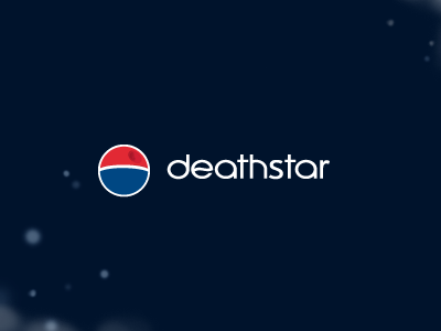 Deathstar Pepsi brand cola deathstar for fun logo pepsi soda star wars