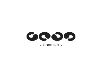 Goodinc black brand branding design good graphic inc logo