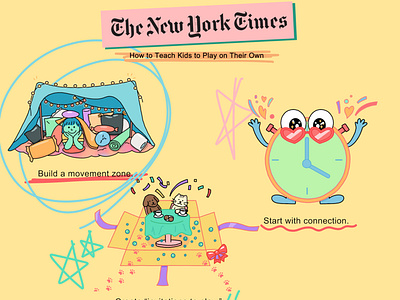 Spot illustrations for NYTimes