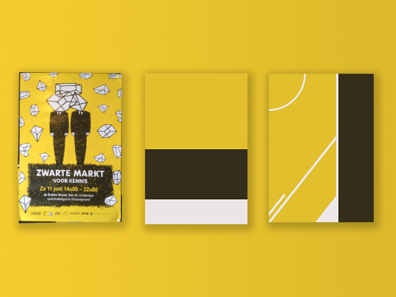 Destruction is the only way to creation. process posters poster graphic design graphic form destruction creative creation colour balance aesthetic