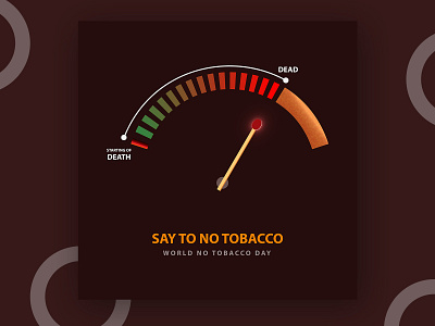 showing cigarette meter end of a deed by Match stick vector cigarette concept disease drugs event forbidden health illustration kills lung poster smoke template tobacco tobago toberone tomermory tuberculosis unhealthy