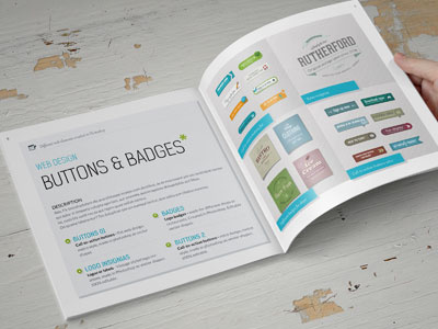 Portfolio Booklet book booklet brochure designer graphic designer gray green indesign photographer portfolio template web designer