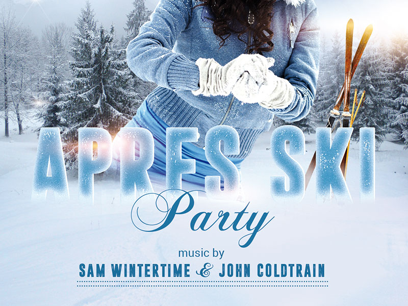 Apres Ski Party Flyer By Andrea Maisenbacher On Dribbble