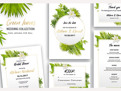 Green Leaves - Wedding Collection