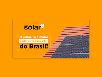 campanha de Afiliados Portal Solar branding design graphic design minimal