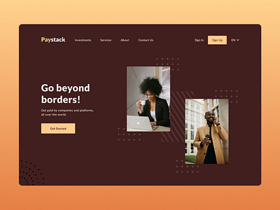 Paystack landing page app design design designs front end development graphic design landing page ui uidesign uiux ux uxdesign webdesign