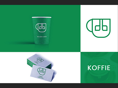 Koffie Brand brand brand design brand identity branding design flat graphic graphic design graphicdesign graphics icon illustration logo minimal typography ux vector