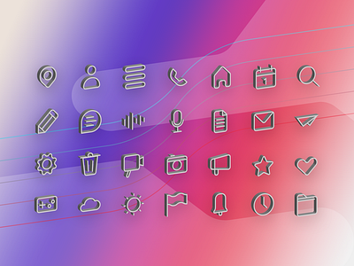 Isometric Icons