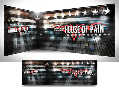 House of Pain FIBO14 advertising bodybuilding fibo fitness fitness graphic design house of pain print design