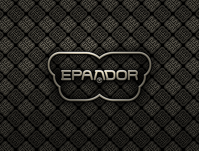 EPANDOR Pattern advertising artwork branding design fashion geometric gold graphic design icon illustration logo typography