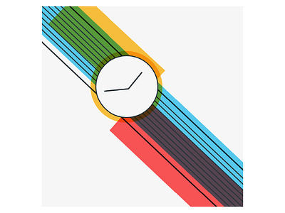 Watch it! Souvenirs from Earth art art direction artwork design drawing editorial flat design graphic design illustration logo poster project souvenirs time ui vector watch