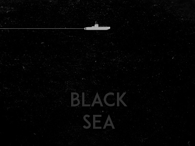Black Sea Minimalist Poster black sea film minimalist movie poster
