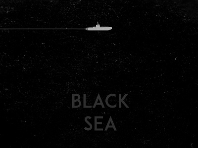 Black Sea Minimalist Poster