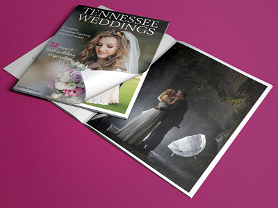 Wedding Magazine Design branding catalog design coronavirus covid 19 design template fashion flyer mockup free magazine design print design