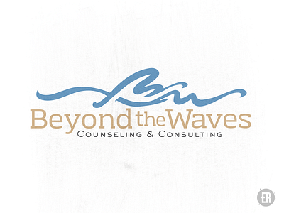 Beyond The Waves b and w evolvered logo therapy therapy logo therapy services waves