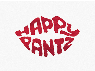 HappyPantz // Womens Clothing customtype evolvered fashion icon jeans lips logo logolounge pants red tick type