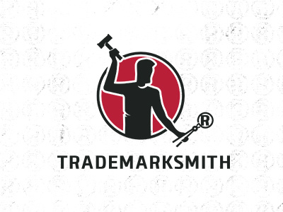Trademarksmith alex evo badge blacksmith brand evolvered icon logo logo design logodesign logolounge