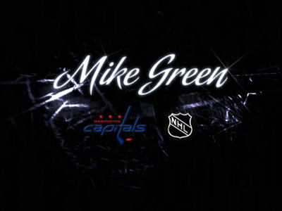 Mike Green Microsite: Title Screen