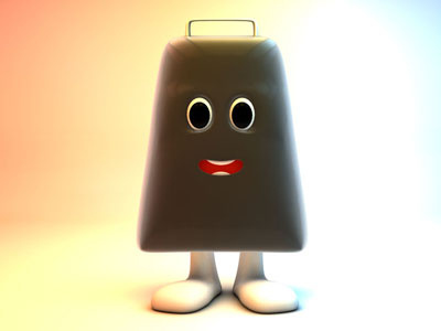 Mr. Cowbell 3D Character