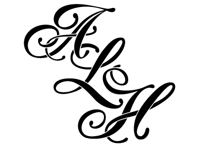 ALH Monogram (WIP #02) monogram typography