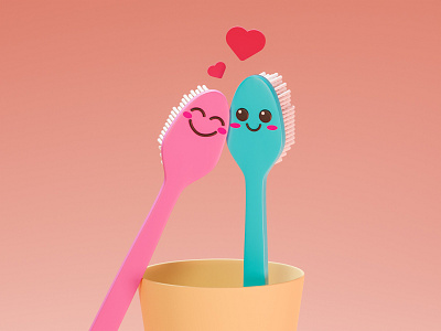 Kawaii Toothbrushes 💙