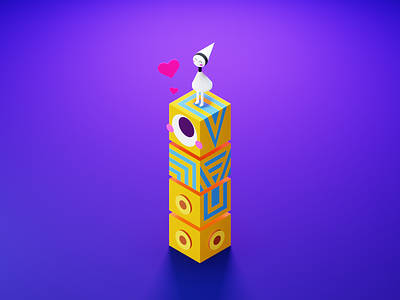 Ida and Totem - Monument Valley 💙