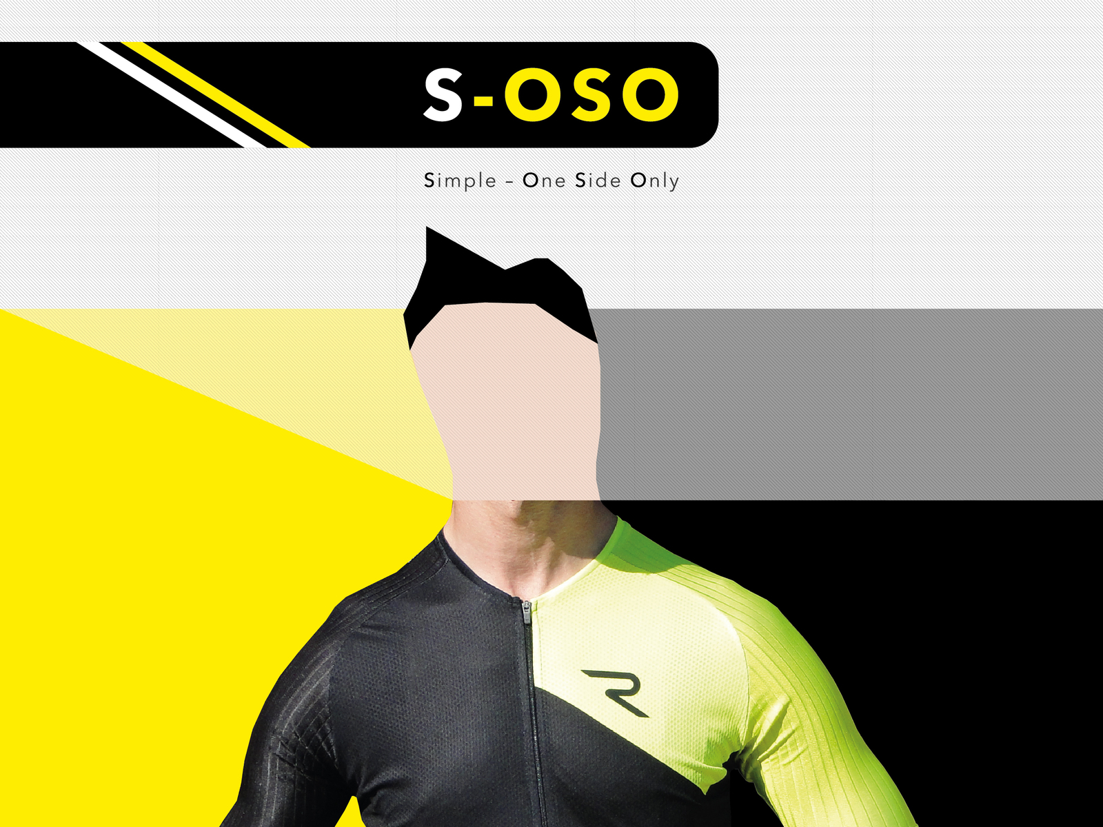 S-OSO Design Artwork color cycling geometric illustrator jersey maillot simple textile vector