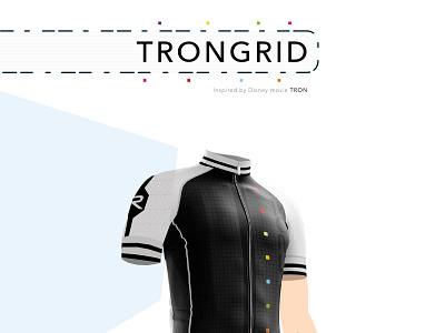TRONGRID Design Artwork color creative cycling geometric illustration illustrator jersey maillot simple
