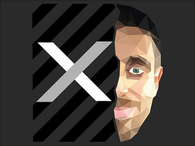 X/2 – Member X of the Team design design agency design studio geometric illustrator member vector