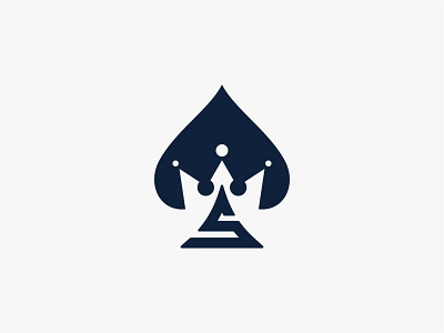 POKER KING LETTER S LOGO chip king logo poker