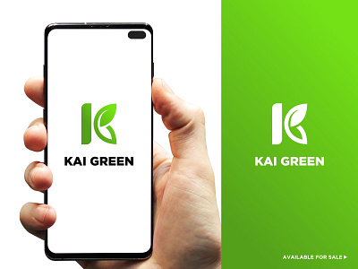 K Letter Logo Design Vector fresh green k leafs letter k logo logo k tea