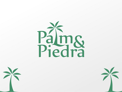 Palm Logo Design abstract beach branding design graphic design green home house illustration initial letter logo palm real estate realty resort tree vector