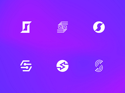 'S' Cryptocurrency Logos