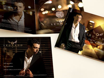 Leonado album artwork cd design city leonado music design spanish