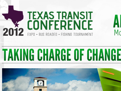 Texas Transit Conference website bus conference event expo green texas transportation