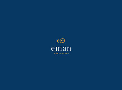 Eman Montenegro branding design agency logo design luxury luxury branding luxury logo minimalist visual identity